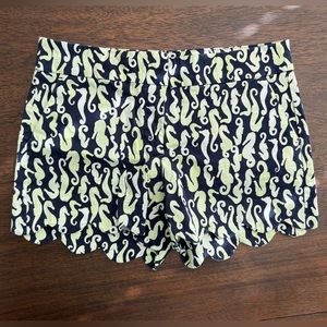 Crown & Ivy Scalloped shorts
